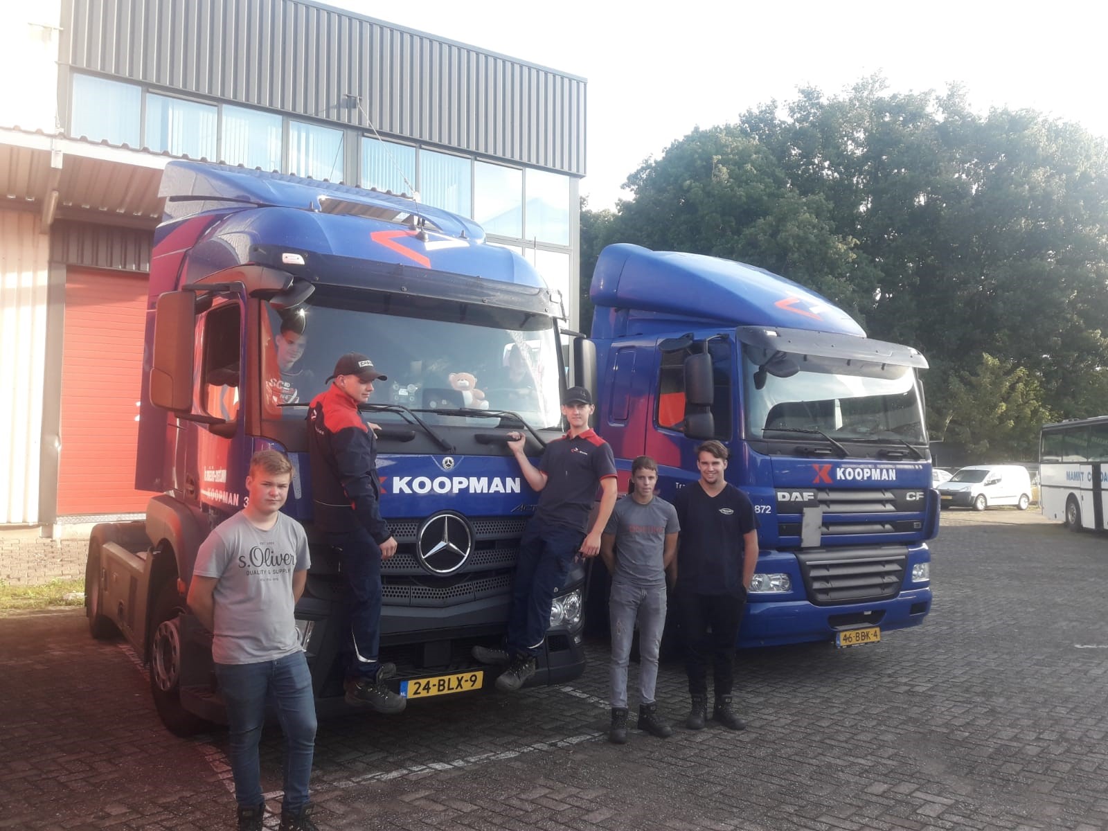 BBL leerlingen starten bij Koopman TransMission