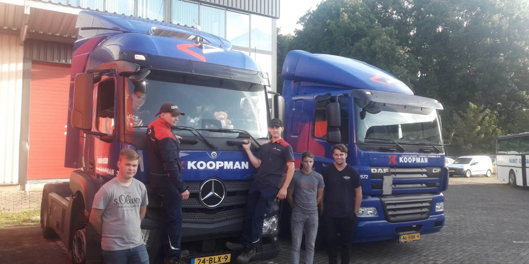 BBL leerlingen starten bij Koopman TransMission