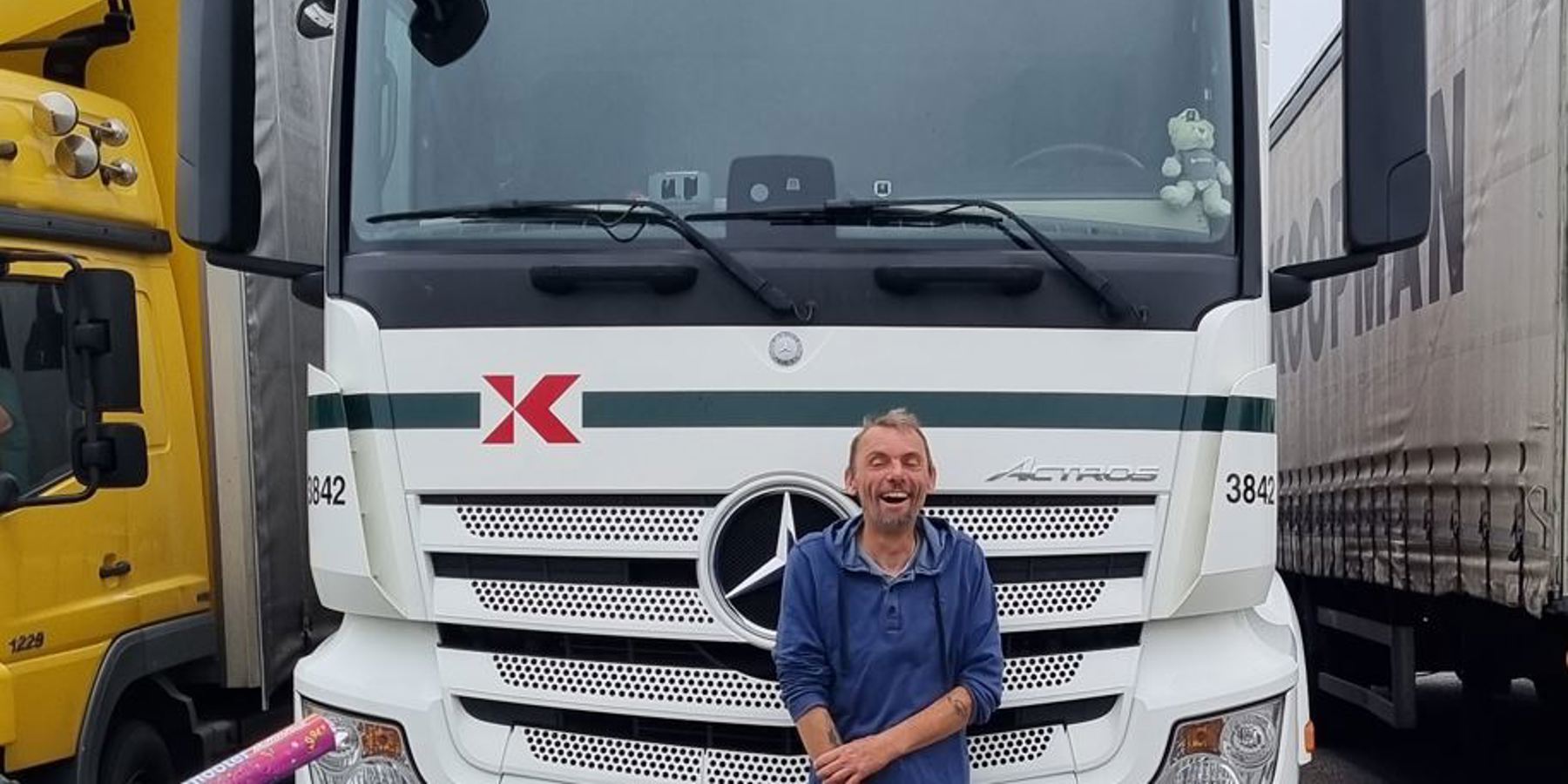 Eerste chauffeur gestart vanuit nieuwe standplaats